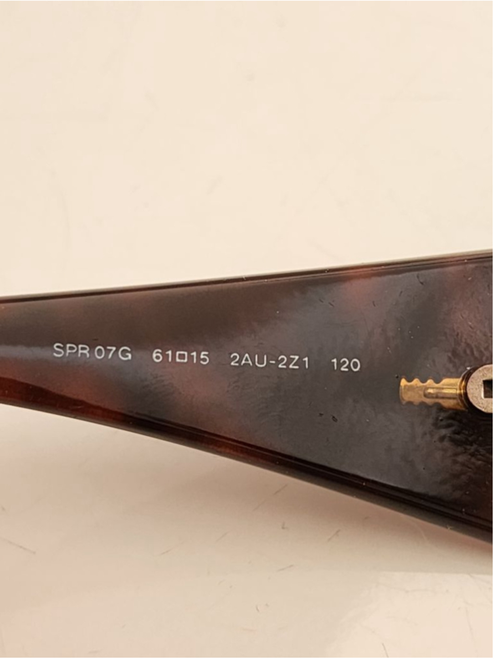 PRADA Vintage SPR07G Brown Tortoiseshell Sunglasses 61 mm 17 - Picture 10 of 13